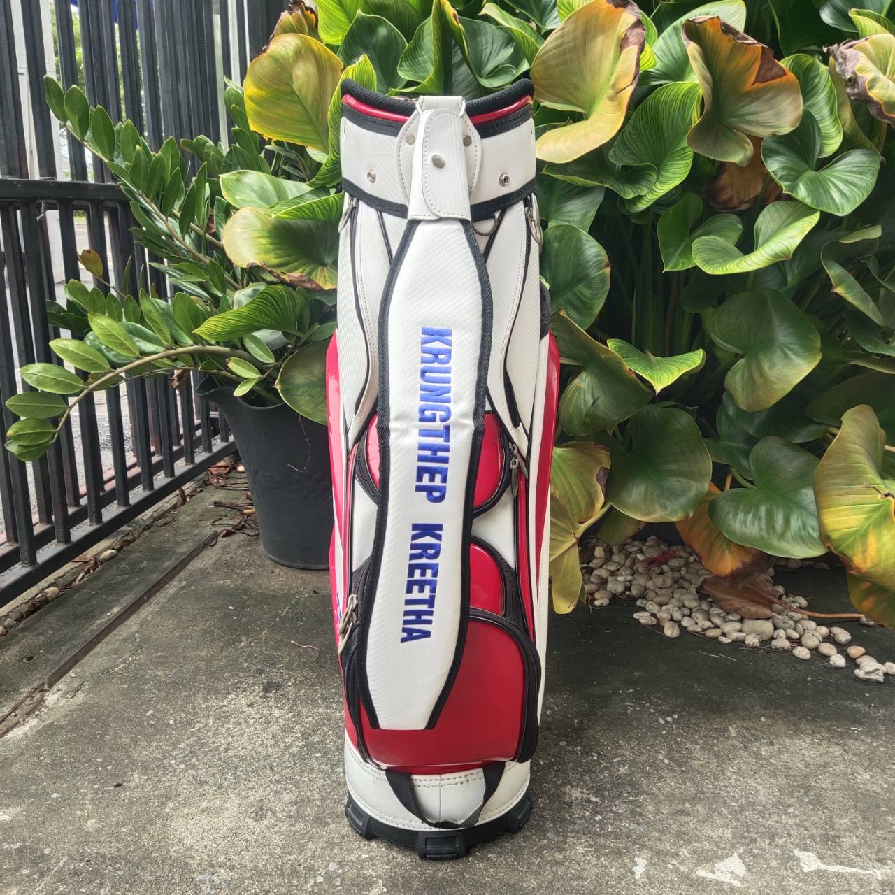 ถุงกอล์ฟกรุงเทพกรีฑา มือสอง สภาพสวยเดิมๆ วัสดุรักษาง่าย ถุง TOUR ใบใหญ่ ใส่ไม้ได้ครบ