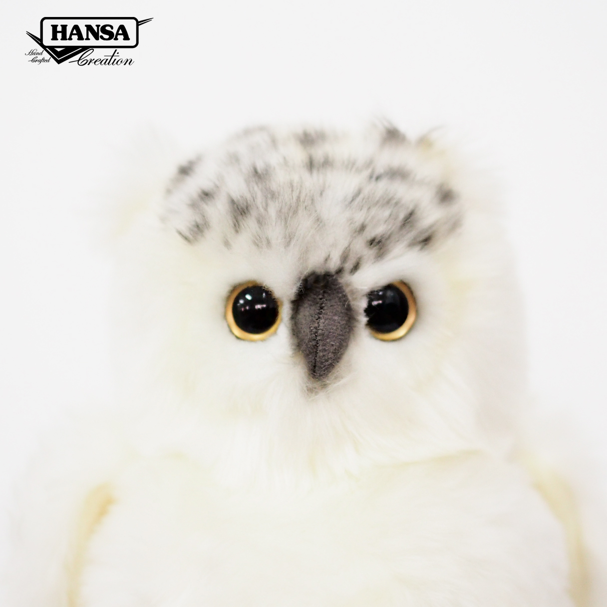 3836 Snow Owl 33 cm.H - ตุ๊กตานกฮูกหิมะ