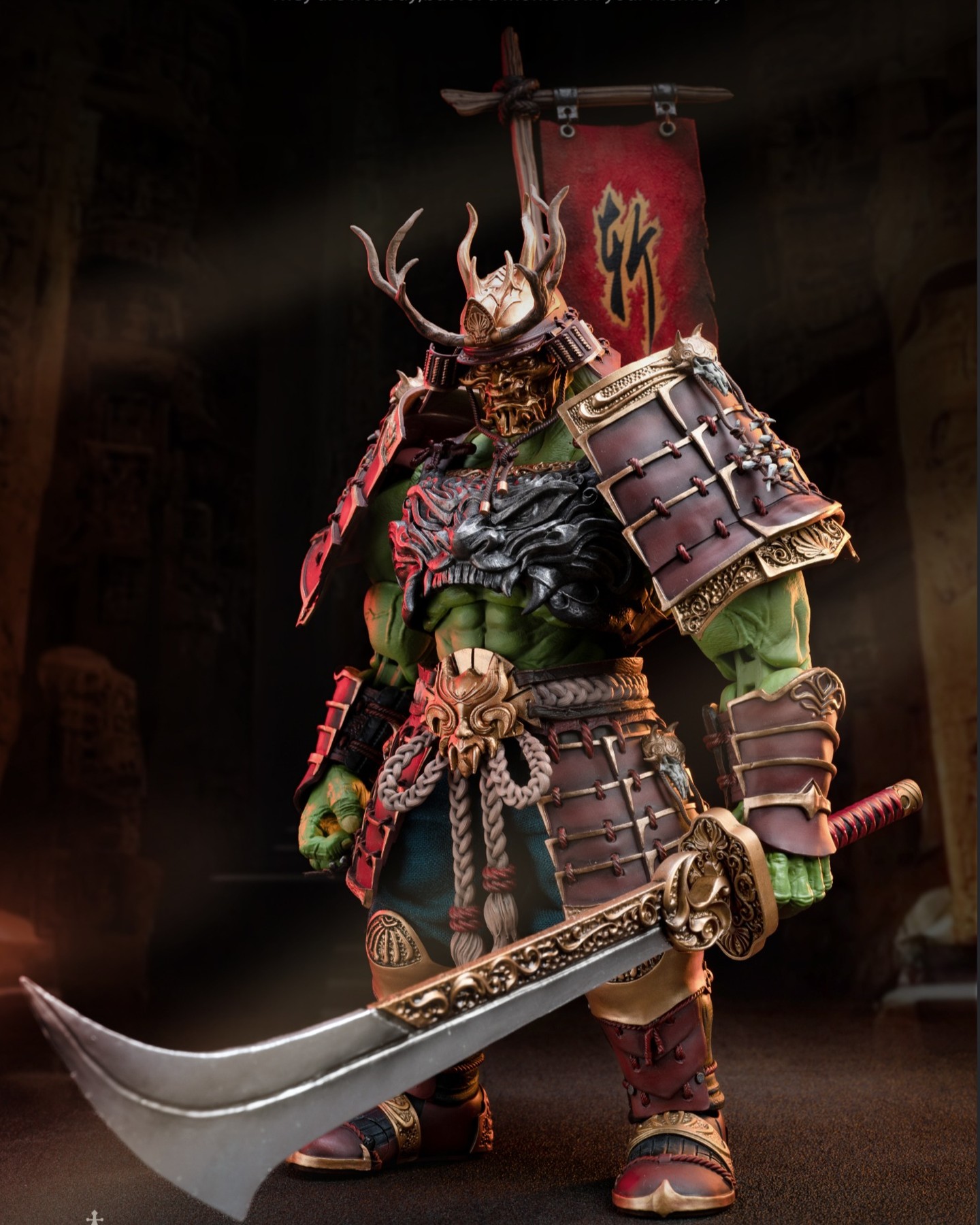 [สั่งจอง]Mithril Action Studio 1/10 : Guardian of Horde Master Sword Orc (8")