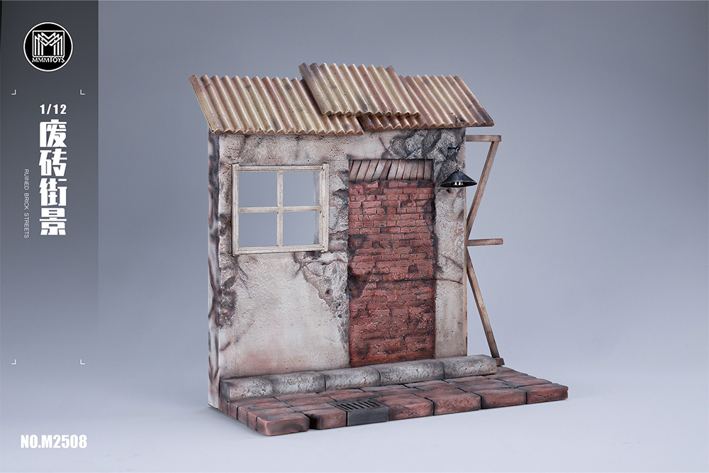 [สั่งจอง]MMMTOYS - M2508 : 1/12 Ruined Brick Streets