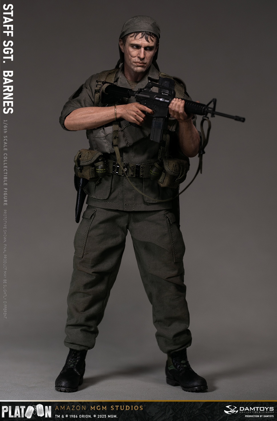 [สั่งจอง]DAMTOYS DMS045 1/6 : Platoon - Staff Sergeant Barnes