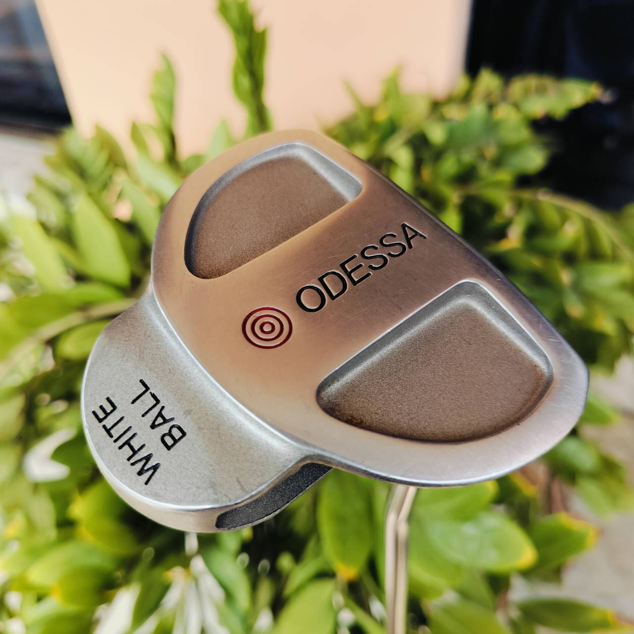 PUTTER ODESSA TWO-BALL ความยาว 34 นิ้ว บอลมีเส้นเล็ง ทำให้เล็งง่ายยิ่งขึ้นอย่างมาก