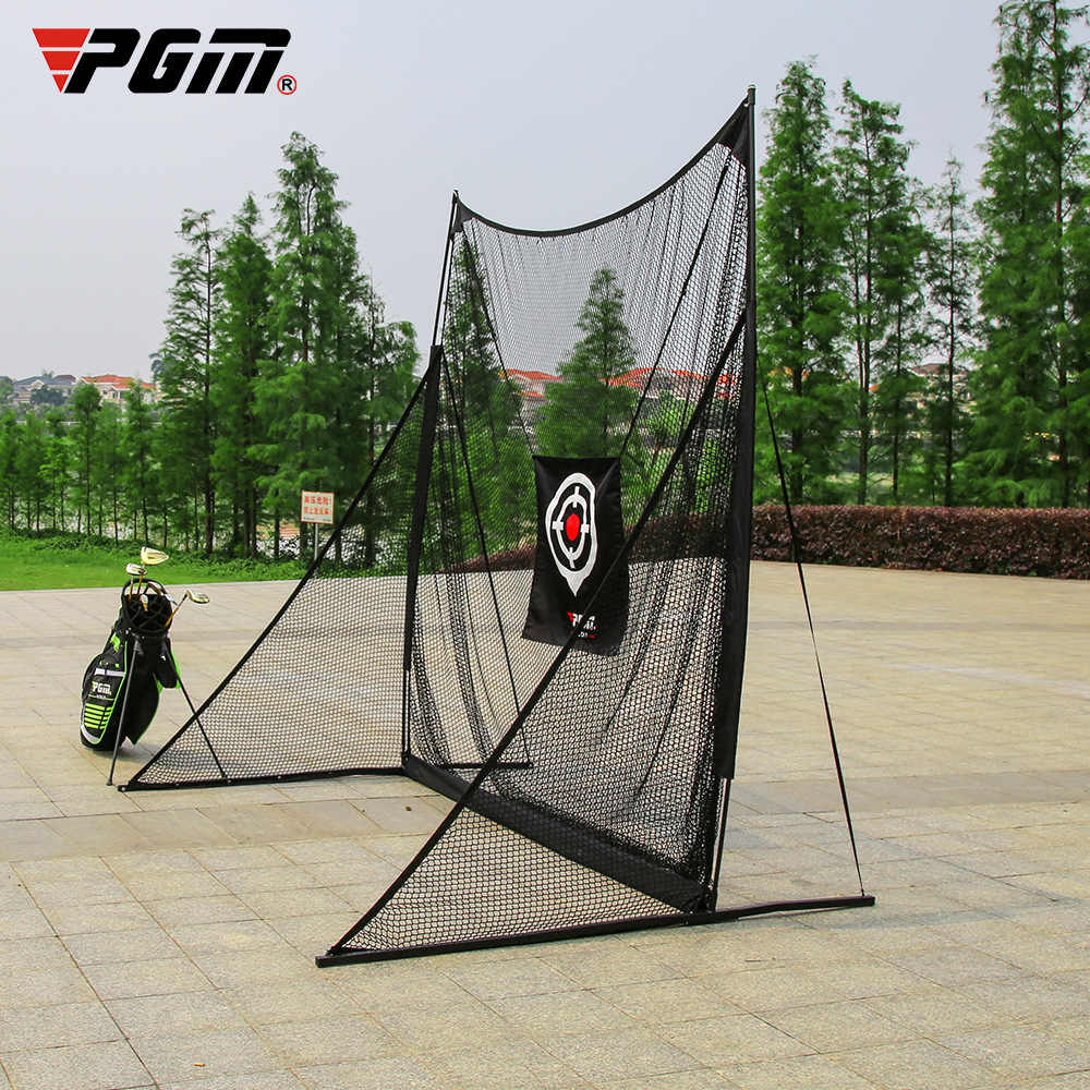 Golf Practice Net ตาข่ายฝึกซ้อมกอล์ฟ PGM LXW015 Size 2.5 x2.5 x1.26 M. มีเป้าให้ 2 แบบ ซ้อมไดร์ฟ ซ้อมชิพ ( ไม่รวมพรม Not including the mat )