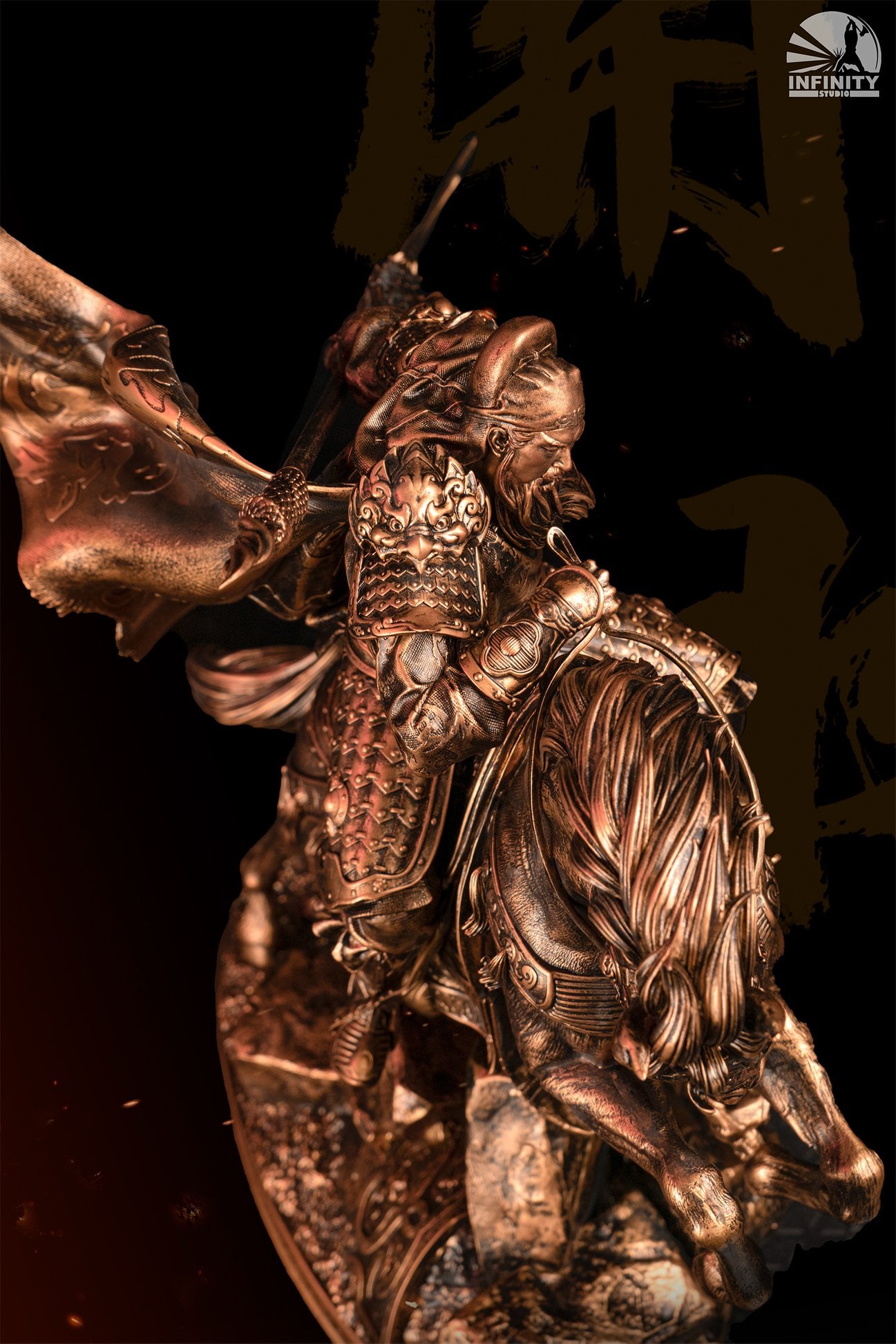 [สั่งจอง]Infinity Studio 1/7 : Three Kingdoms General - Guan Yu Bronze Version