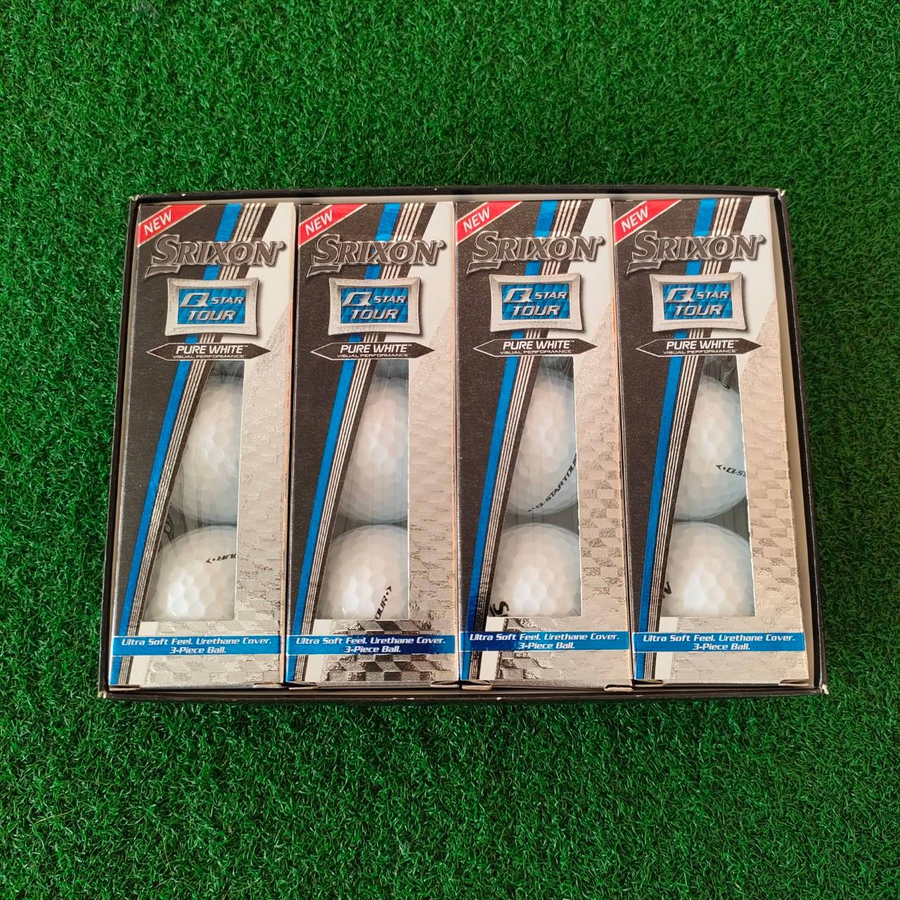 ลูกกอล์ฟ SRIXON QSTAR TOUR ของใหม่! มีมา 2 โหลเท่านั่น! เปลือกยูรีเทน แกนนุ่มมาก ตีไกล และสปินแบบโหดจัด มือหนึ่ง ของแท้ BY NakaraLuxurious