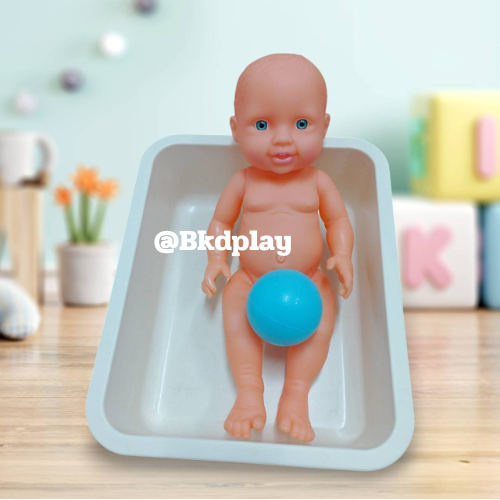 ตุ๊กตาทารก ตุ๊กตาแรกเกิด 14” แถมผ้าขนหนูอาบน้ำ มีอวัยวะชาย-หญิง ราคาต่อ1ตัว, ของเล่นเสริมพัฒนาการ, ของเล่นเด็กอนุบาล, สื่อการสอน สอนอาบน้ำ