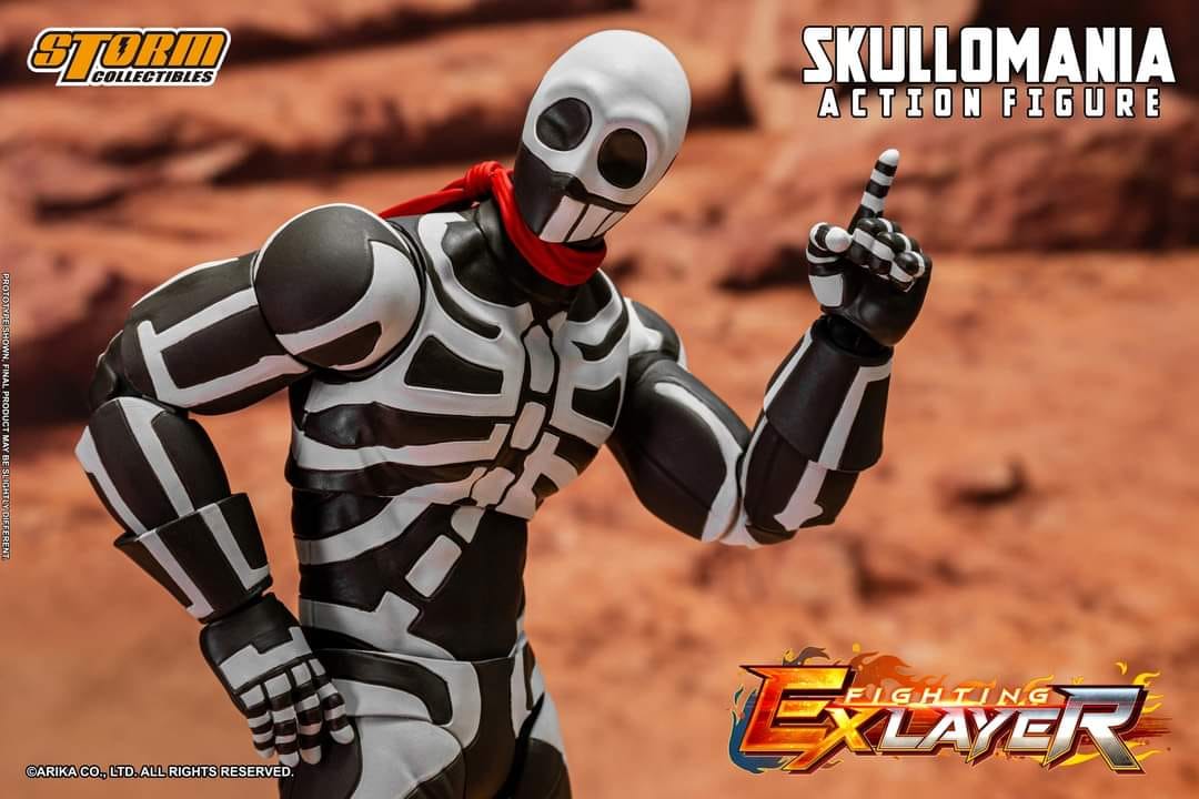 [พร้อมส่ง]Storm toys 1/12 : SKULLOMANIA - FIGHTING EX LAYER