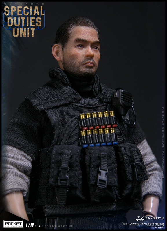 [สั่งจอง]DAMTOYS PES007: 1/12 POCKET ELITE SERIES： HONGKONG SDU (FAI SIR)