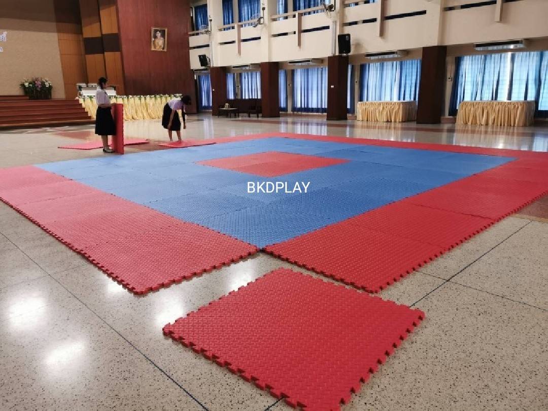 แผ่นโฟมปูพื้นกันกระแทก จิ๊กซอ EVA (งานนำเข้า) 20 มล 100x100 หนา2 ซม. ,แผ่นกันกระแทก,แผ่นโฟมปูพื้น, โฟมปูพื้น,จิ๊กซอว์ปูพื้น, แผ่นรองคลาน สำหรับเครื่องเล่นสนามในร่ม ห้องเด็กเล่น พร้อมส่ง ราคาโรงงาน