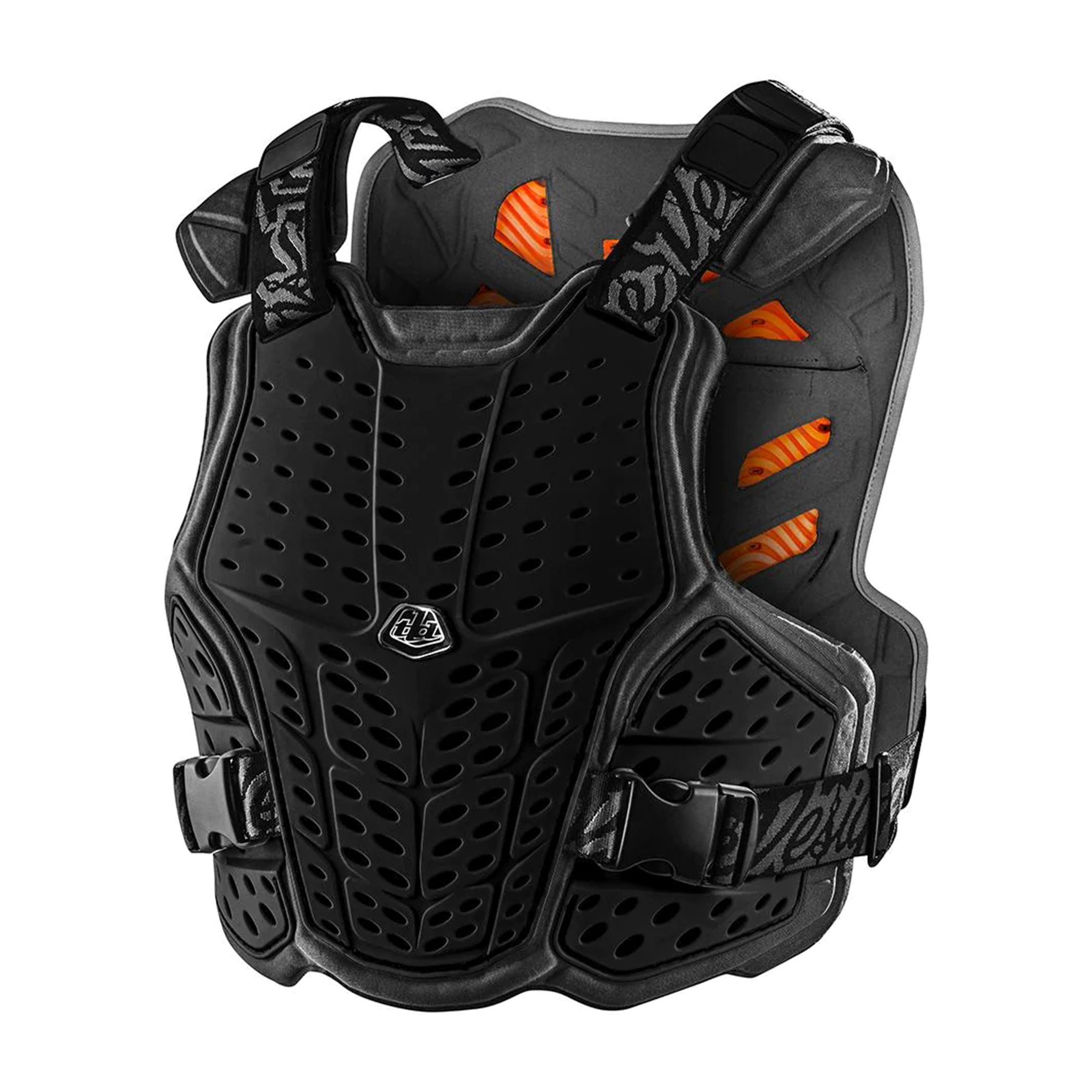 เสื้อเกาะ Troy Lee Designs Rockfight CE Chest Protector Solid Black