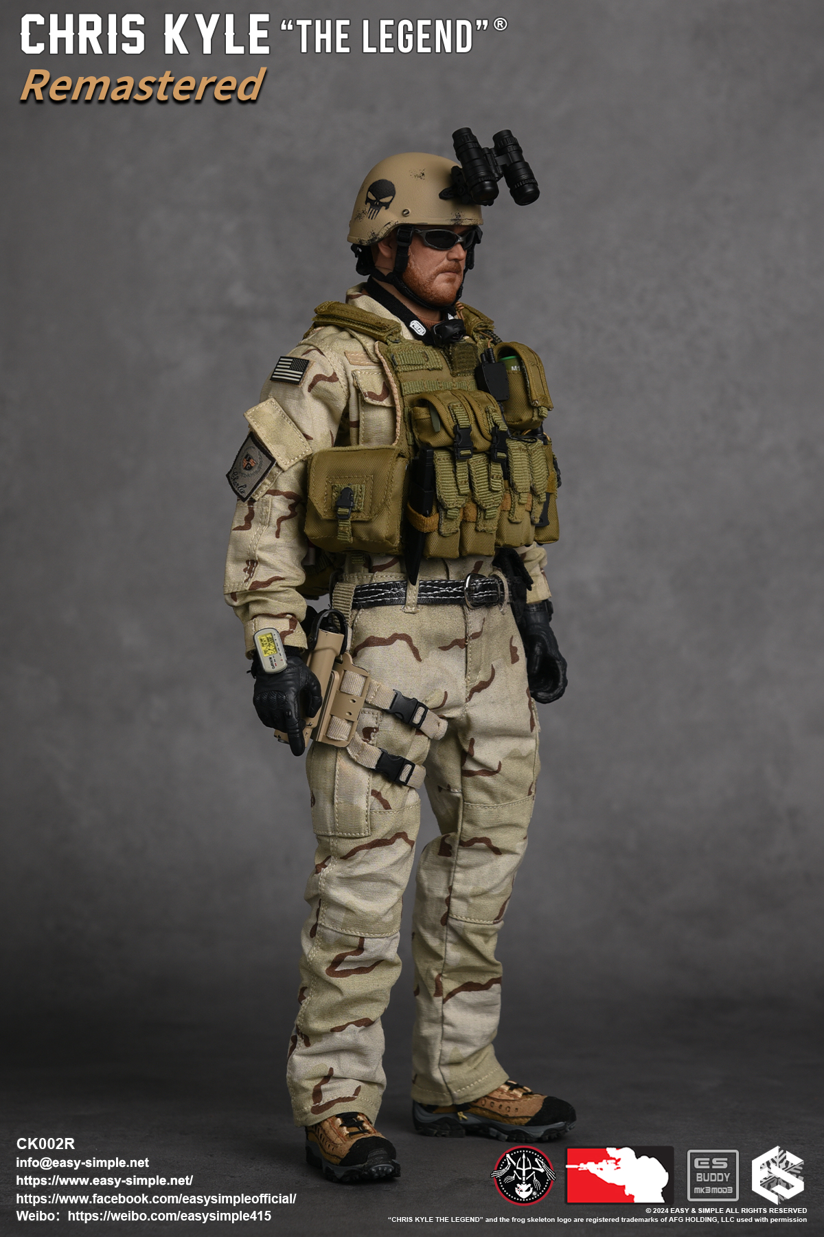 [สั่งจอง] BlackOpsToys X Easy&Simple 1/6 : Chris Kyle "The Legend" Remastered
