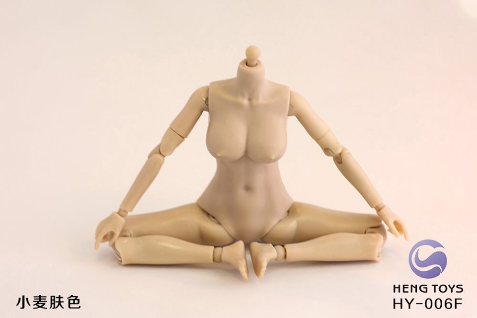 [สั่งจอง]HENG TOYS Semi-Seamless Joint 1/12 Body total 8 kinds