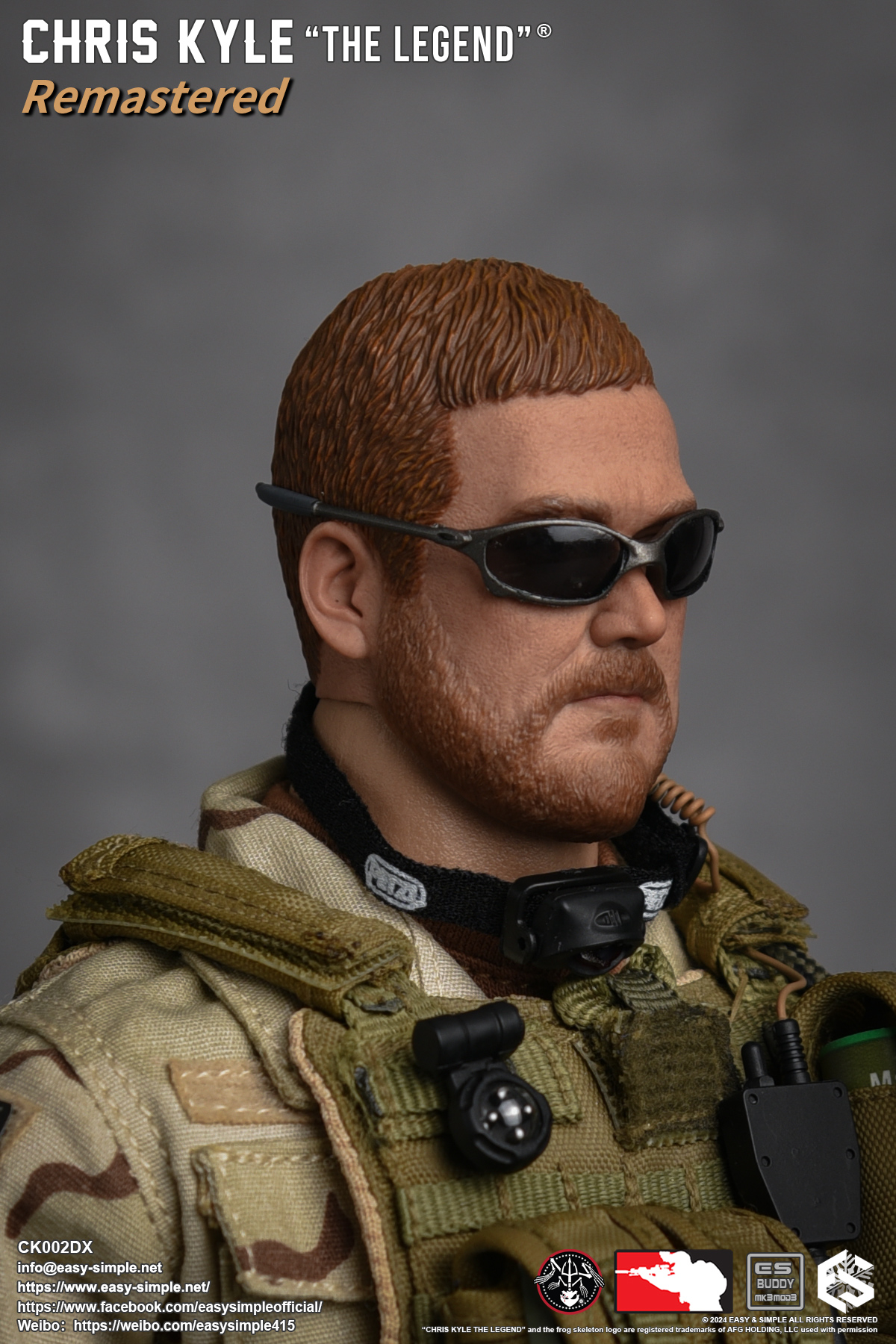 [สั่งจอง] BlackOpsToys X Easy&Simple 1/6 : Chris Kyle "The Legend" Remastered
