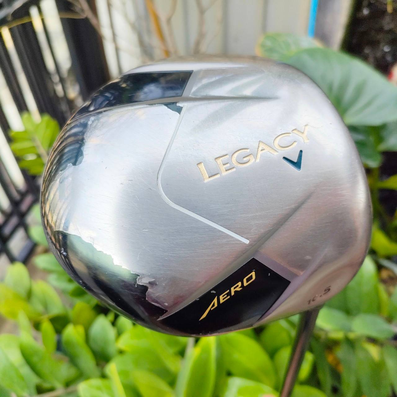 DRIVER CALLAWAY LEGACY AERO องศา 10.5 ก้าน SPEED AMORPHOUS FLEX R ** มีตำหนิ มีลักยิ้ม 1 จุด มีรูปให้ชมค่ะ ** LEGACY เป็นงาน JDM ของแบรนด์ Callaway ไม้กอล์ฟมือสอง ของแท้ BY NakaraLuxurious