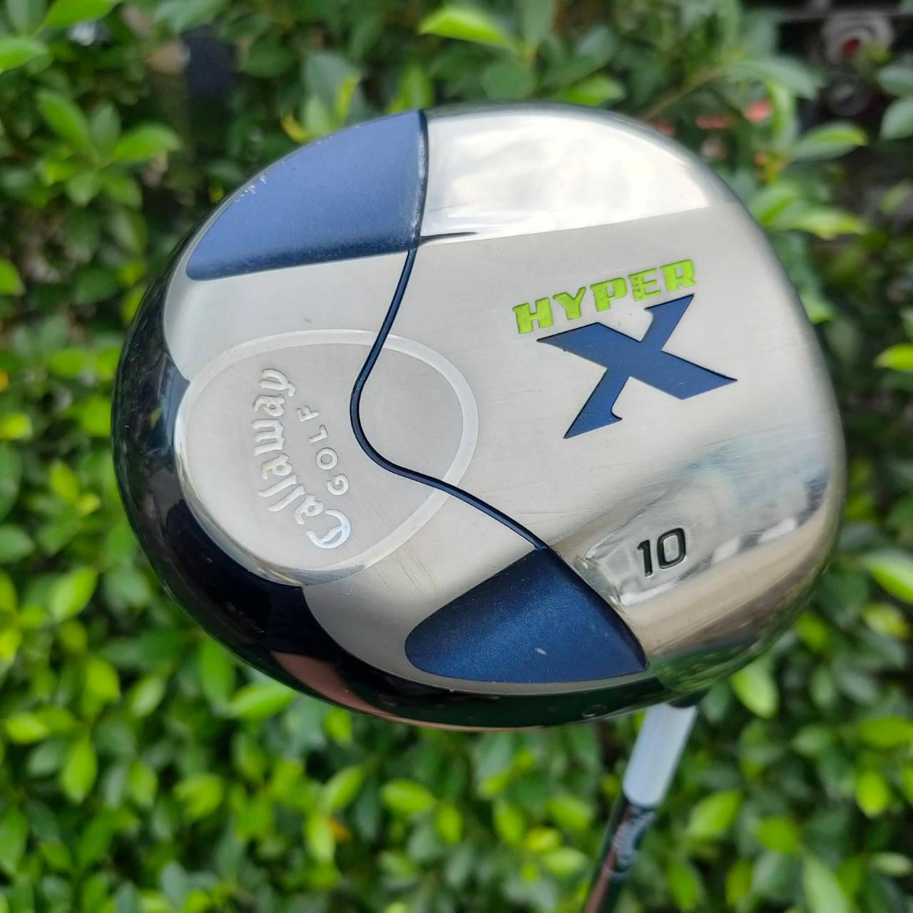 DRIVER CALLAWAY HYPER X องศา 10 ก้าน FUJIKURA FIT-ON FLEX R หน้าเด้ง หัวใหญ่ 460 cc. ก้านดีมาก ตีไกลอบบ HYPER