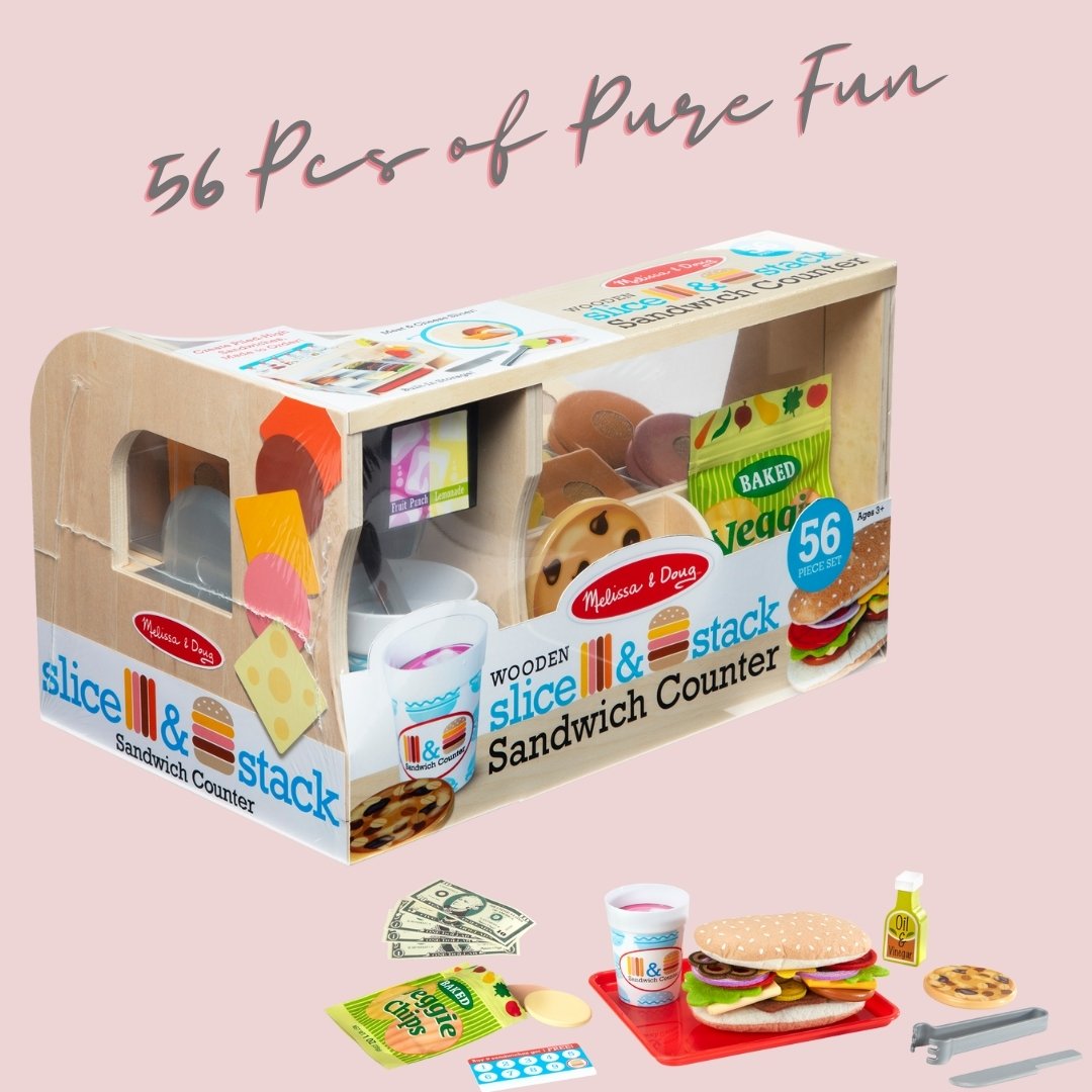 เคาน์เตอร์แซนวิช มีเวลโคล่ Melissa รุ่น 31650 ของเล่นเสริมพัฒนาการเด็ก