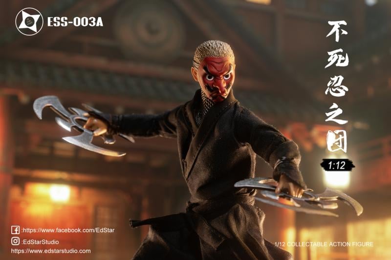 [สั่งจอง]EdStar ESS-003 1/12 : Undead Ninja & Die-Cast weapons