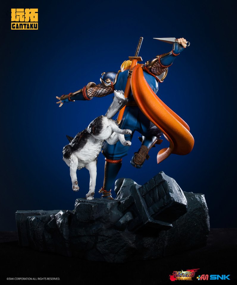 [สั่งจอง]Gantaku Studio- Samurai Shodown Ⅳ Galford D.Weiler 1/6 scale diorama