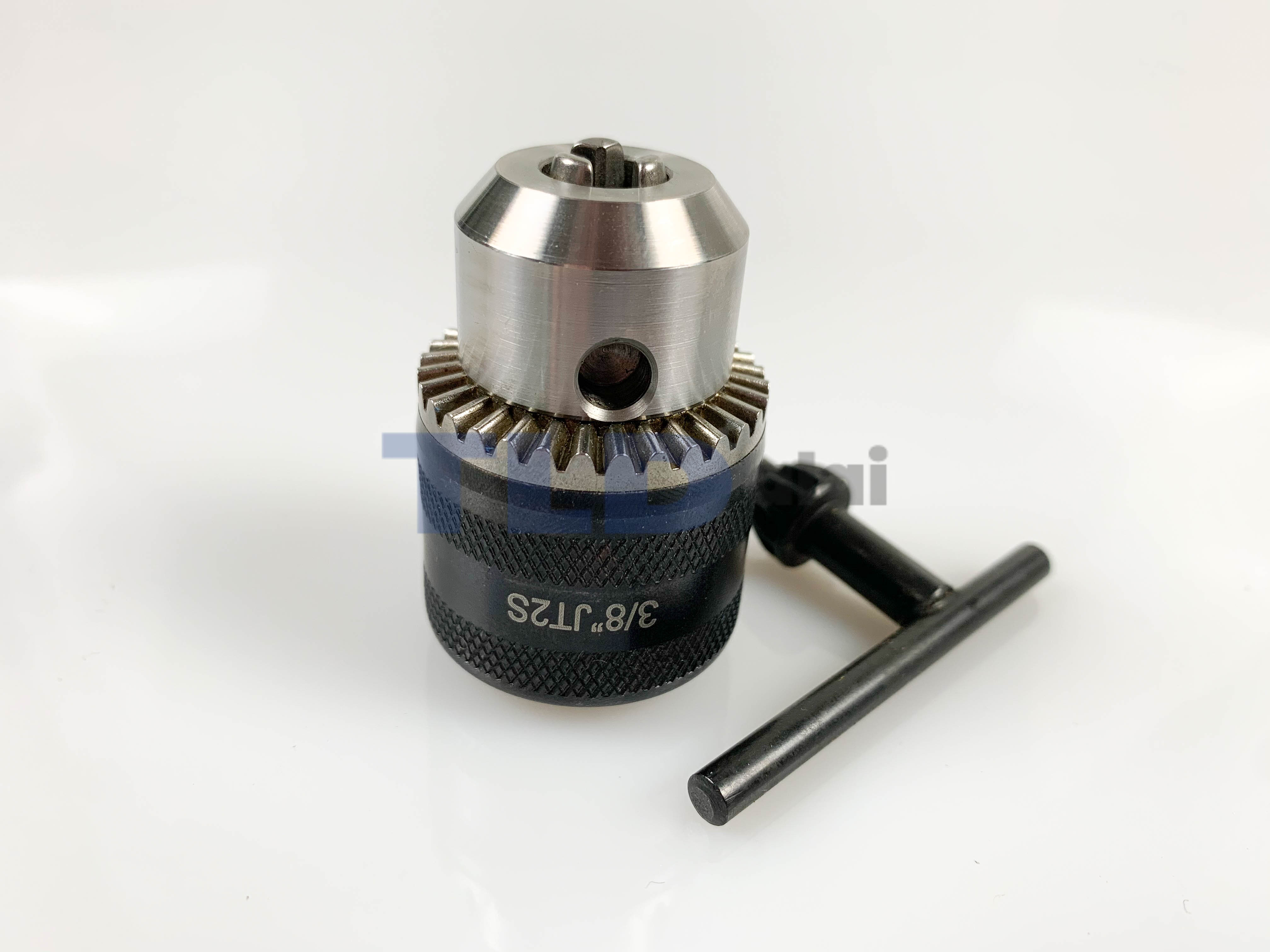 หัวจับดอกสว่าน แบบเกลียว ขนาด 3/8" 3หุน จับดอกได้สูงสุด 10mm. (รูแกน 8.7m.) Drill Chuck ยี่ห้อ Kanzawa แท้