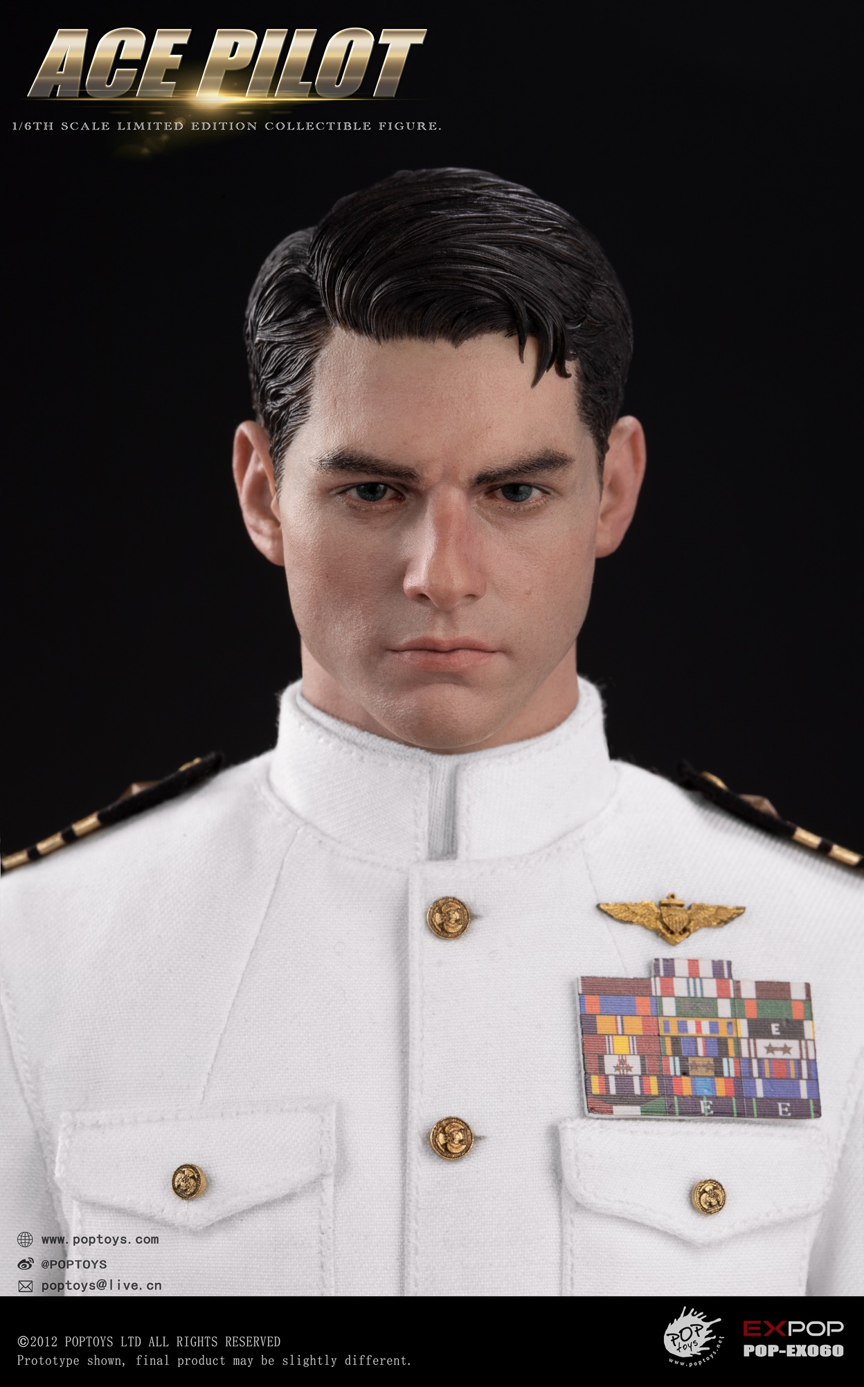 [สั่งจอง]POPTOYS 1/6 : ACE Pilot