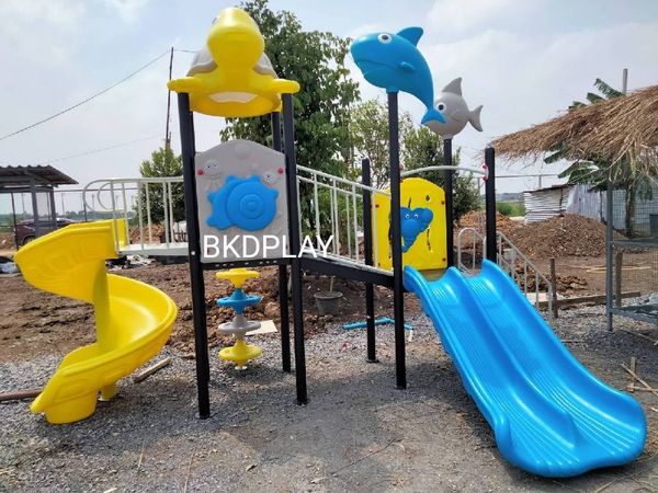 เครื่องเล่นสนามกลางแจ้ง-ในร่ม ชุด สัตว์ทะเลC ,สไลเดอร์ใหญ่,ครุภัณฑ์สนามเด็กเล่น,งบ.สพฐ,โครงการโรงเรียนประชารัฐ, เครื่องเล่นสนามระดับก่อนประถมศึกษา, งบประมาณ80,000 playground,สไลเดอร์,ของเล่นเสริมพัฒนาการ,เครื่องเล่นสนาม, สนามเด็กเล่น