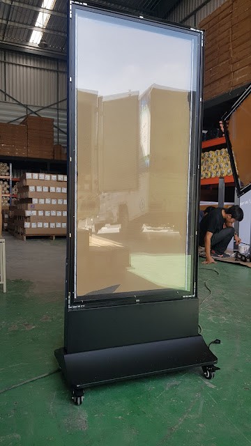 ป้ายไฟตั้งหน้างาน ป้ายไฟSlimlightBox ป้ายไฟตั้งพื้น (งานใช้ภายใน)