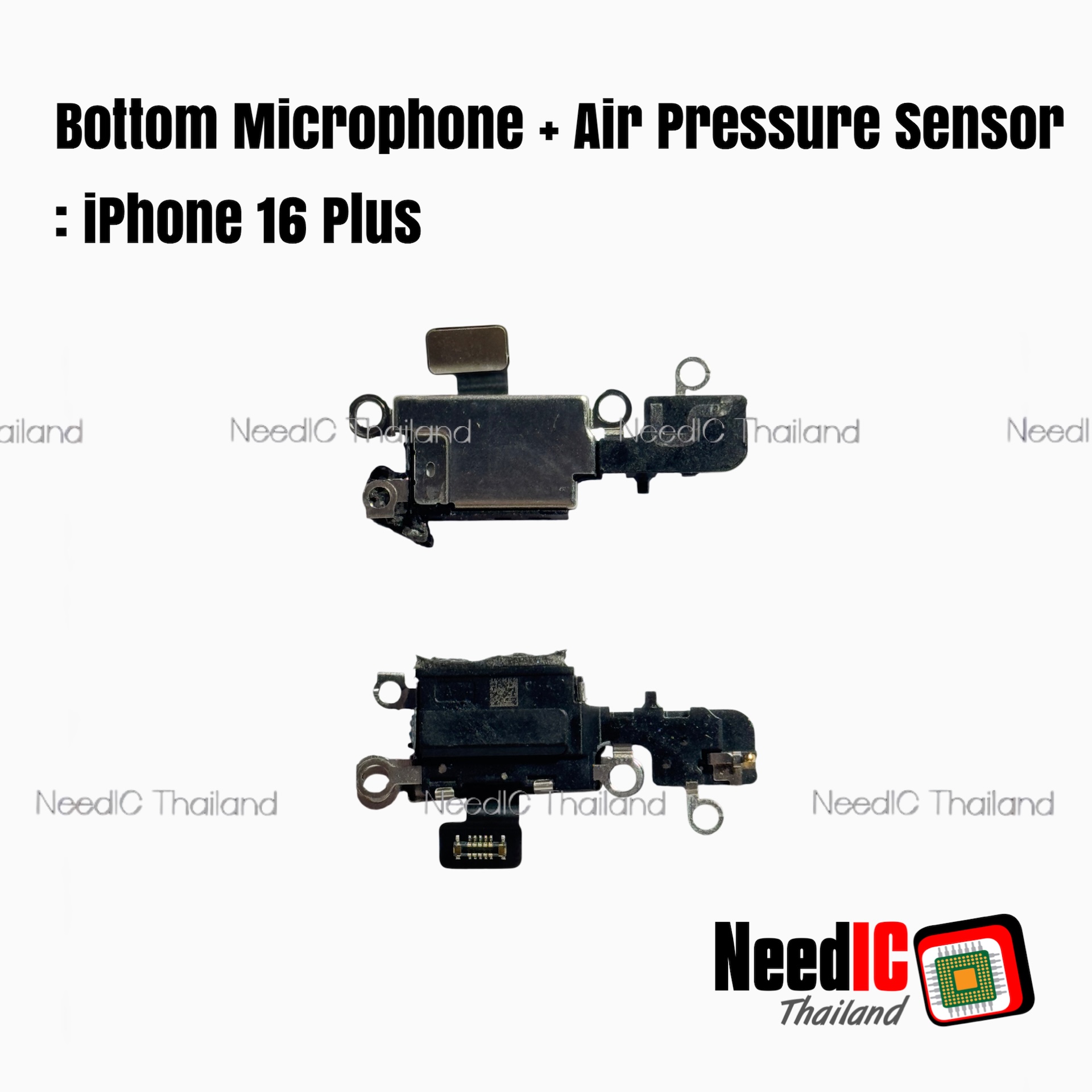Bottom Microphone + Air Pressure Sensor : iPhone 16 Plus