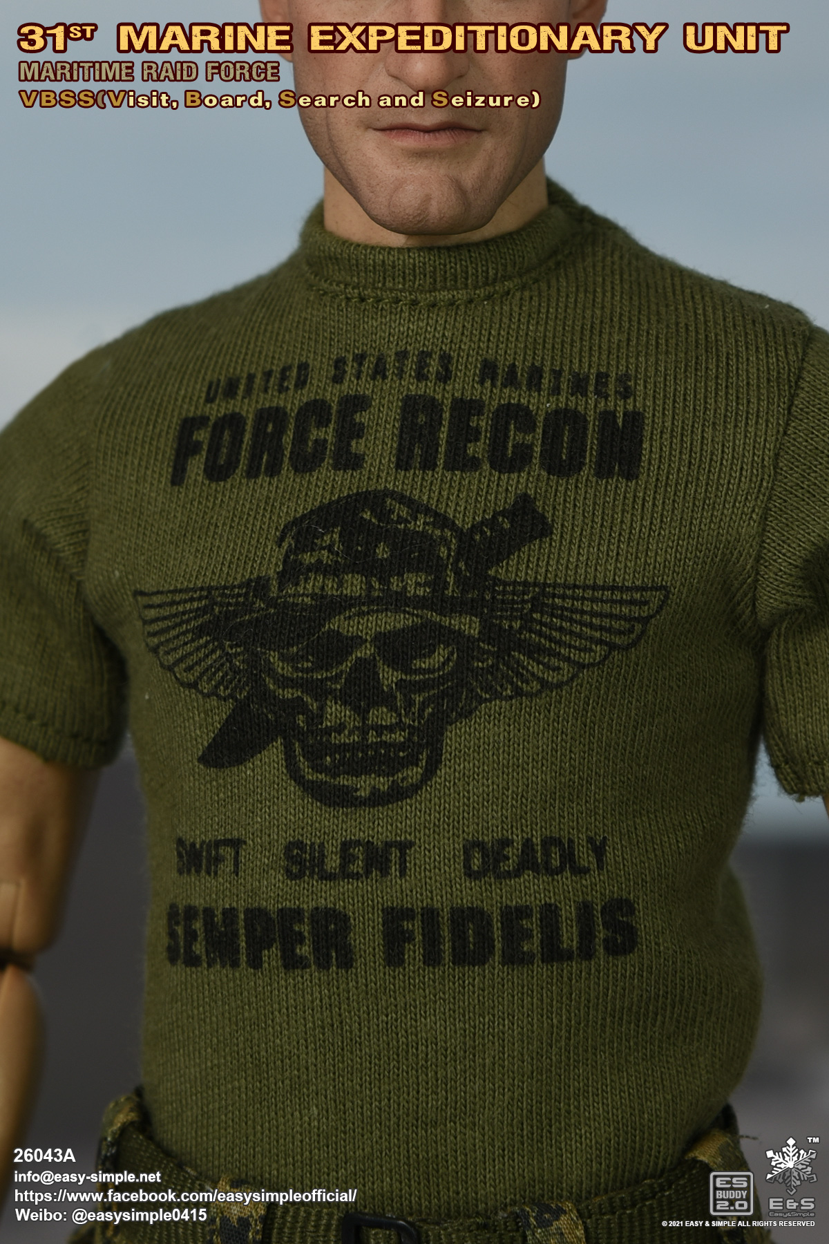 [สั่งจอง] Easy&Simple 26043A 1/6 : 31st MEU MRF VBSS