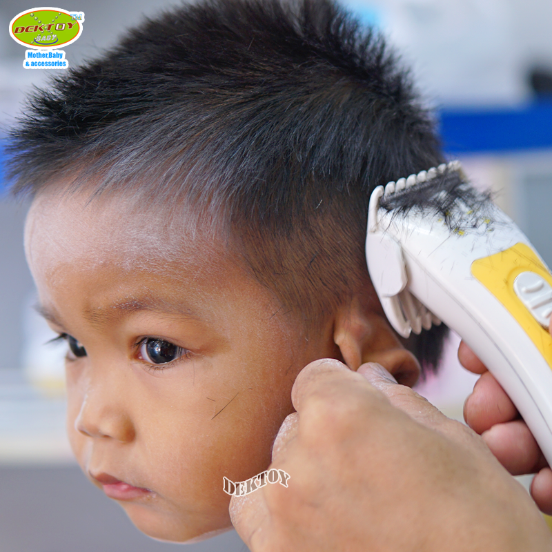 Bojia ปัตตาเลี่ยนตัดผมเด็กไร้สาย baby hair Clipper BJ588