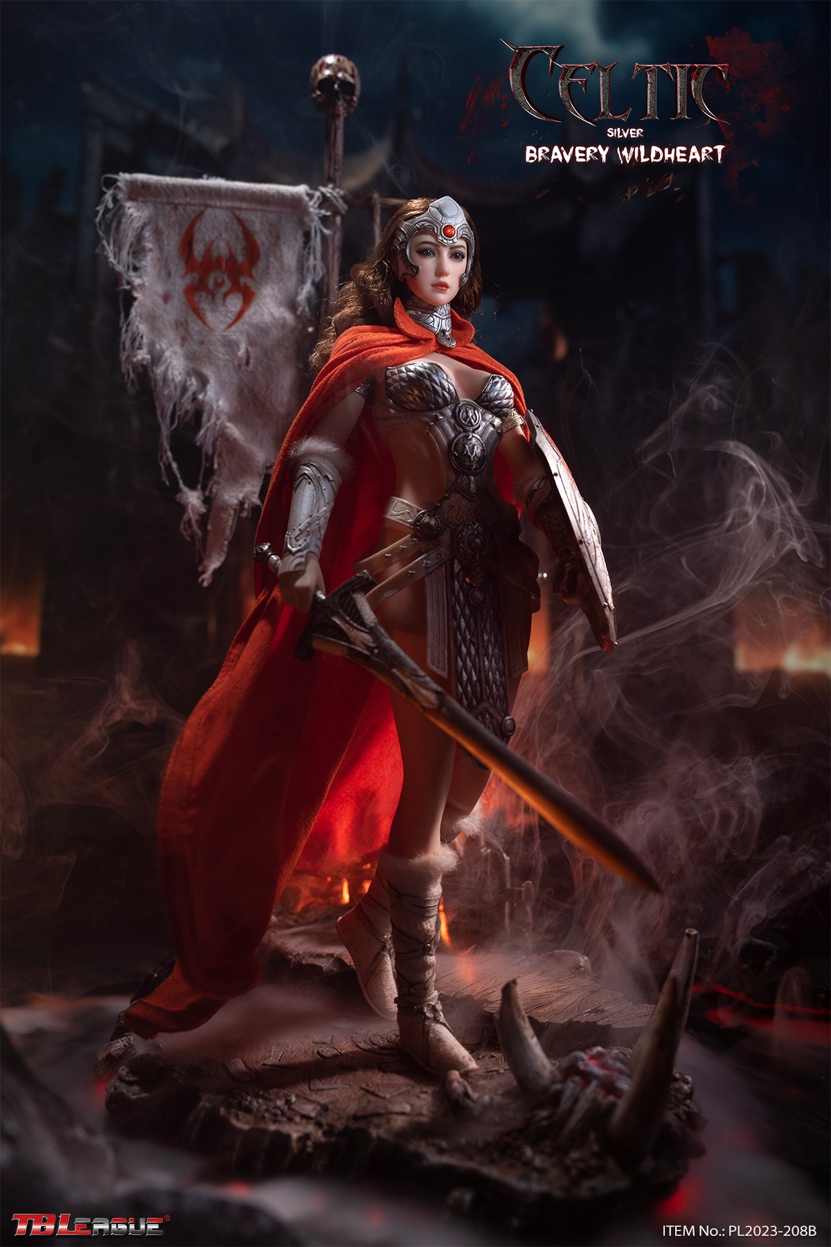 [สั่งจอง]TBLeague PL2023-208 1/6 : Celtic Bravery Wildheart