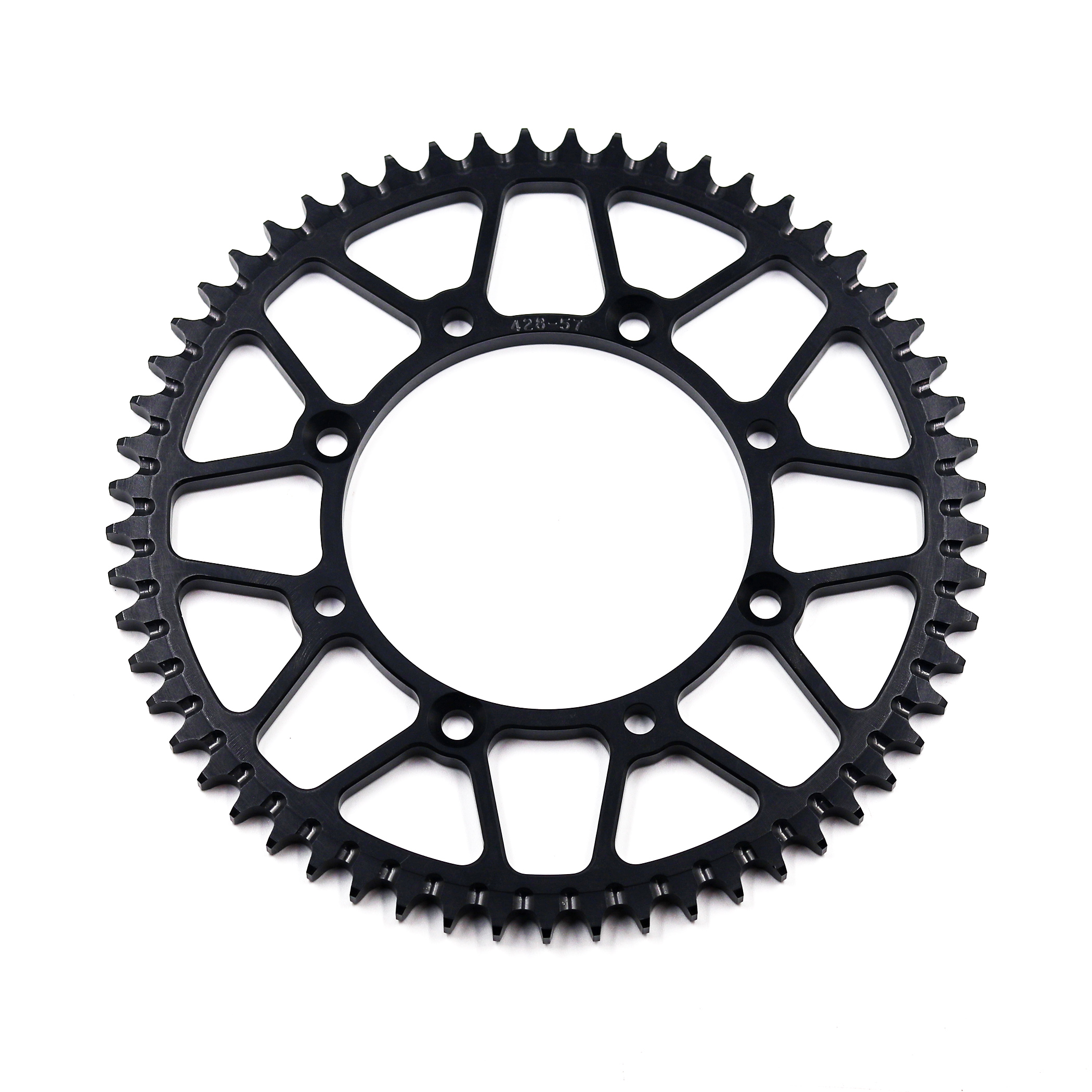 สเตอร์ Super Zero Aluminium 428-57T - KLX140G RF, KLX150/BF สีดำ
