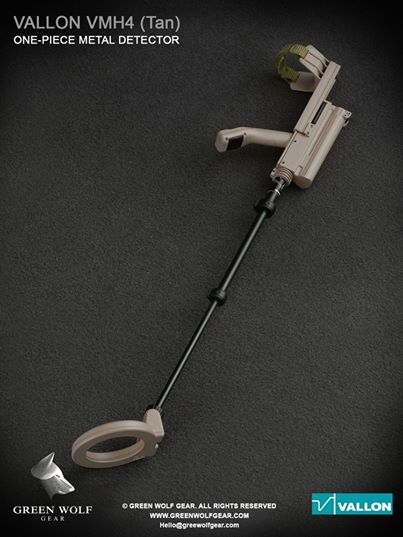 [สั่งจอง]ครื่องตรวจจับวัตถุระเบิด มีสองสีให้เลือก 1/6 GWG010 VALLON VMH4 2
