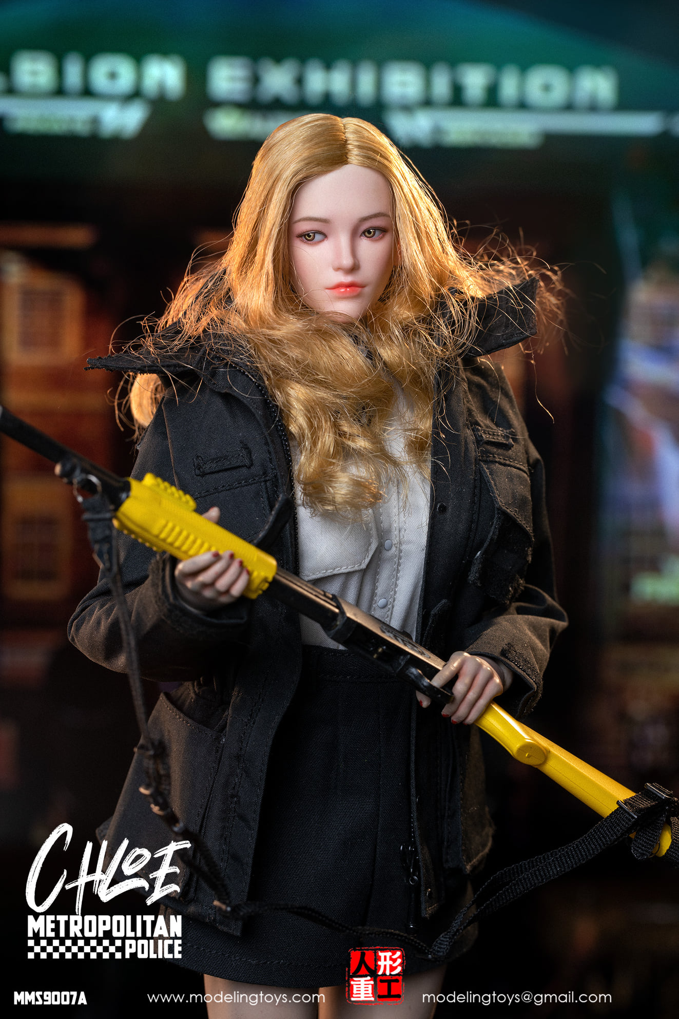 [สั่งจอง]MODELING TOYS MMS9007 1/6 : BRITISH METROPOLITAN FEMALE POLICE SERVICE ARMED POLICE - OFFICER CHLOE & KATIE