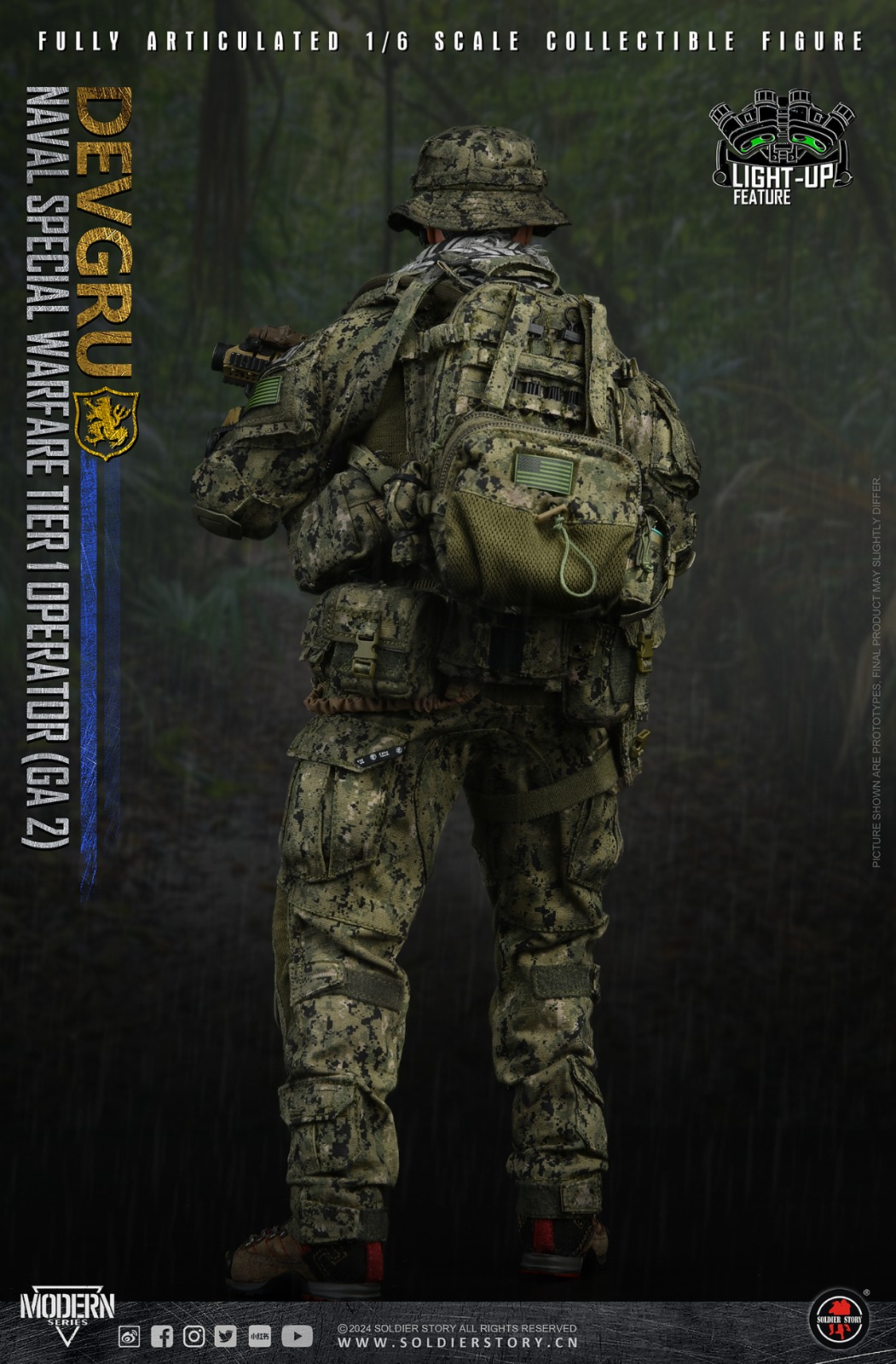 [สั่งจอง]SOLDIER STORY 1/6 : Naval Special Warfare Tier 1