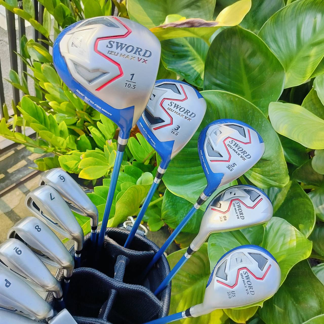 🏌️FULLSET IZU MAX VX หน้าเด้ง ❗ 🏌️SET พรีเมี่ยมญี่ปุ่นของ KATANA ไม้กอล์ฟพรีเมี่ยมมือสอง ของแท้ By NakaraLuxurious