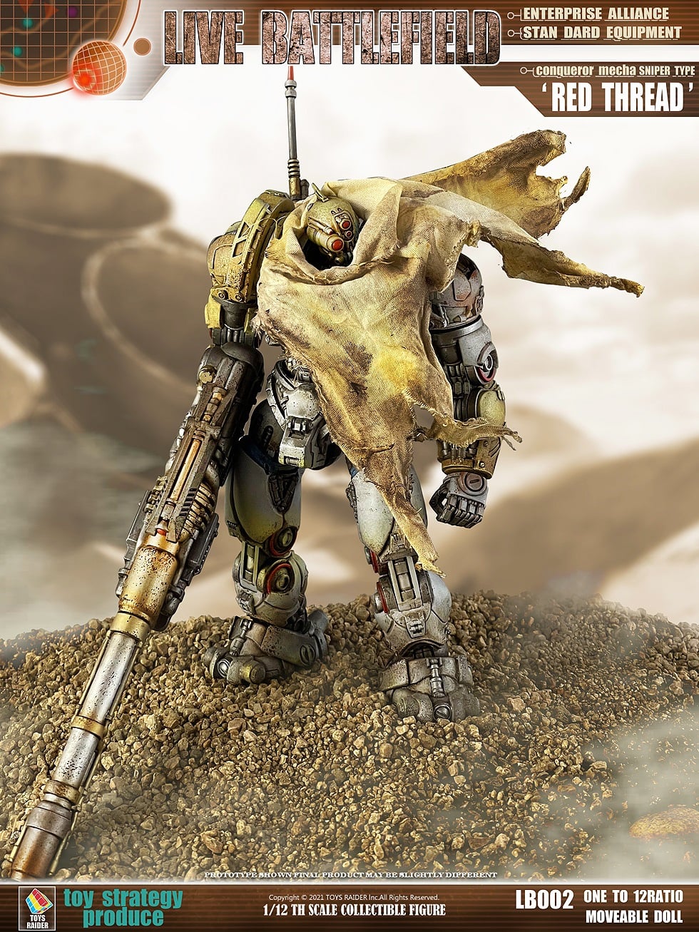 [สั่งจอง]TOYS RAIDER 1/12 : LIVE BATTLEFIELD - Conqueror Mech