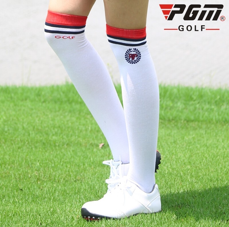 ถุงเท้ากอล์ฟแบบยาว WOMEN ‘S SOCK PGM WZ005 ผลิตจากวัสดุเกรดเอ ใส่นุ่มสบาย ยืดหยุ่นได้ดี ไม่อับชื้น (1 pair)