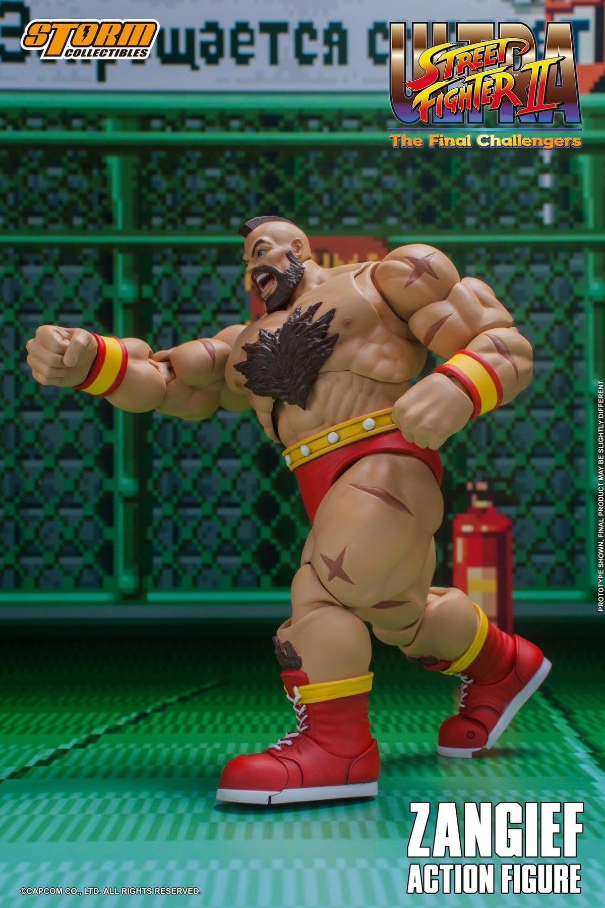 [สั่งจอง]Storm Toys CPSF22 1/12 : ULTRA STREET FIGHTER II - ZANGIEF