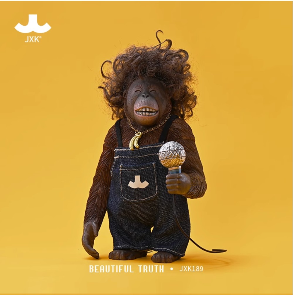 [สั่งจอง] JXK - Bornean orangutan 1/6 (ลิง สูงประมาณ 11.5 ซม.)
