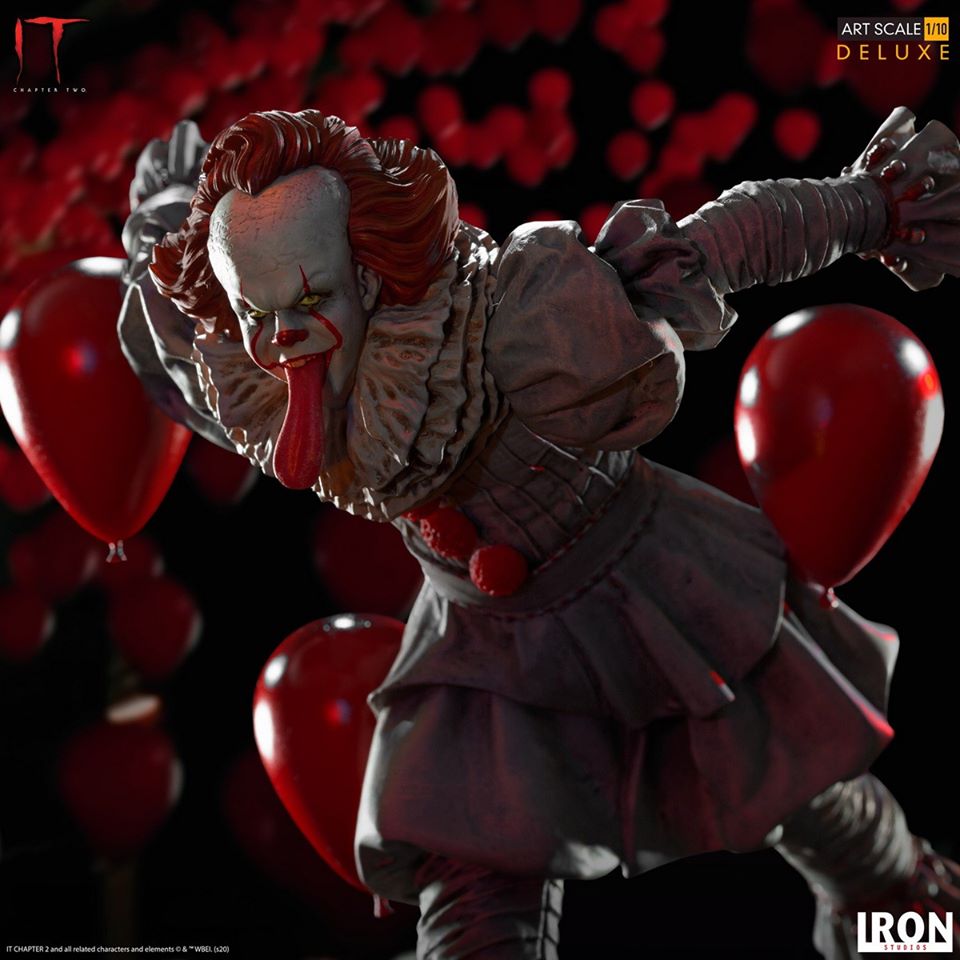 [สั่งจอง]IRON STUDIOS WBHOR31220-10 Art Scale 1/10 IT Chapter Two : Pennywise Deluxe Edition