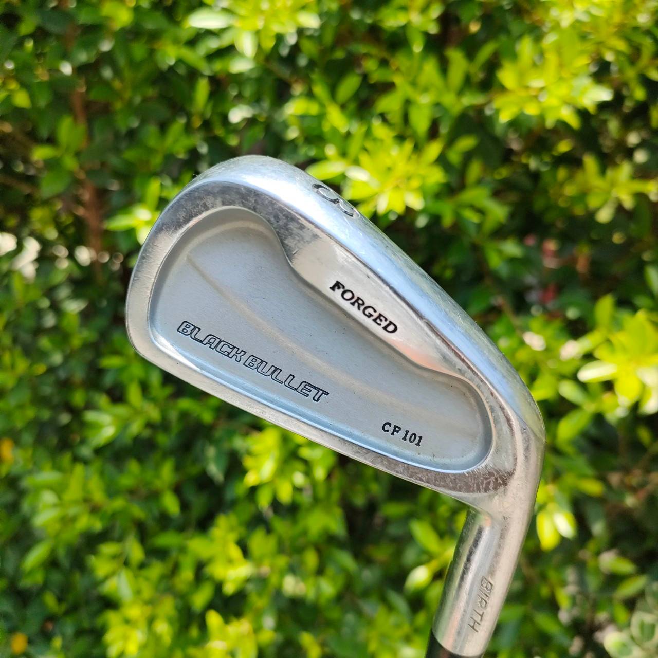 เหล็ก3 BLACK BULLET CF101 FORGED ก้าน KS70 FLEX R เหล็ก FORGED สุดนุ่ม ใบ CAVITY ใบใหญ่ ตีง่ายมาก สปินดีมากๆ
