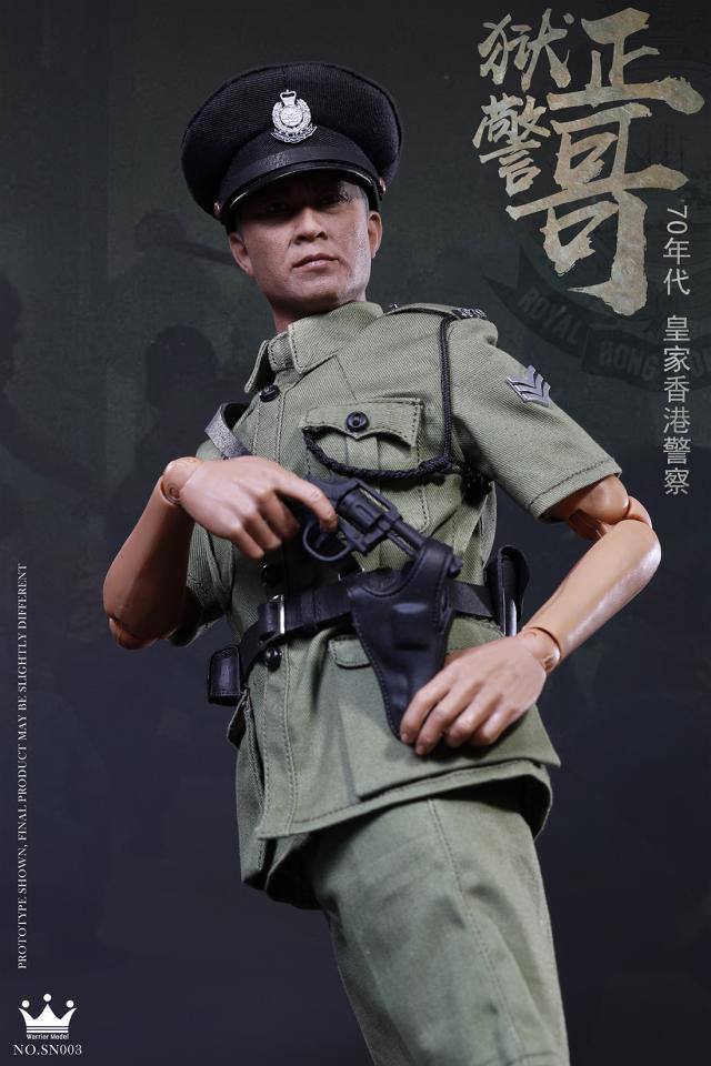 [สั่งจอง]Warrior Model WM-SN003 Royal Hong Kong Police Prison Guard Zheng Sir 1/6 Scale Figure