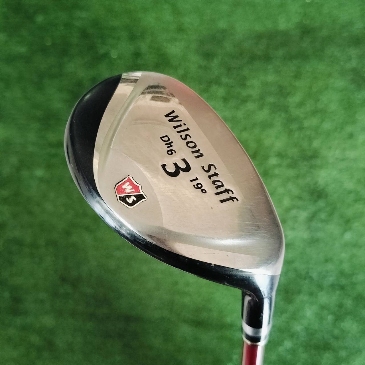 U3 WILSON STAFF Dh6 องศา 19 ก้าน NANO TECNOLOGY FLEX R กริพ GOLF PRIDE อย่างดีเลยค่ะ ไม้กอล์ฟพรีเมี่ยมมือสอง ของแท้ By NakaraLuxurious