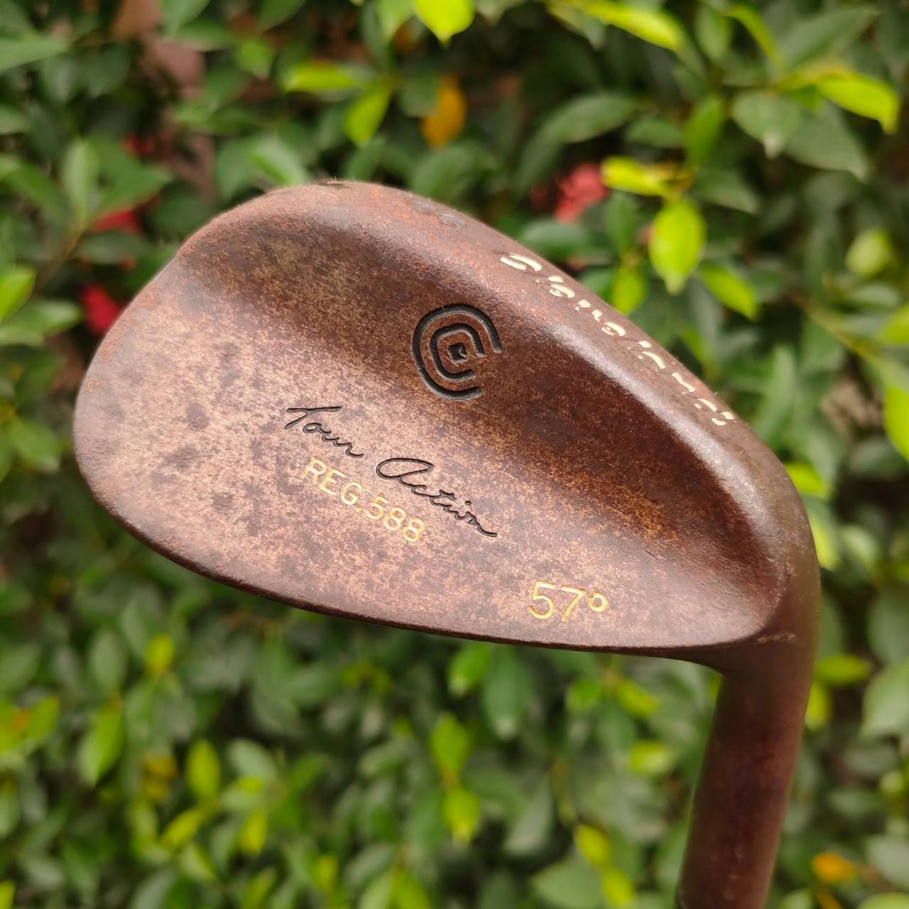 WEDGE CLEVELAND REG 588 องศา 57 ก้าน PRECISION RIFLE FCM.6.0 FLEX WEDGE รุ่นนี้ดังที่สุด 588 รุ่นสนิม คือเนื้อแท้ไม่เคลือบ ได้ทั้ง ความนุ่มจัด และสปินจัดๆ ก้านไรเฟิล สุดยอดเหมาะกับ WEDGE ชิพแม่นๆ ลดทอร์คได้เยอะมากๆ