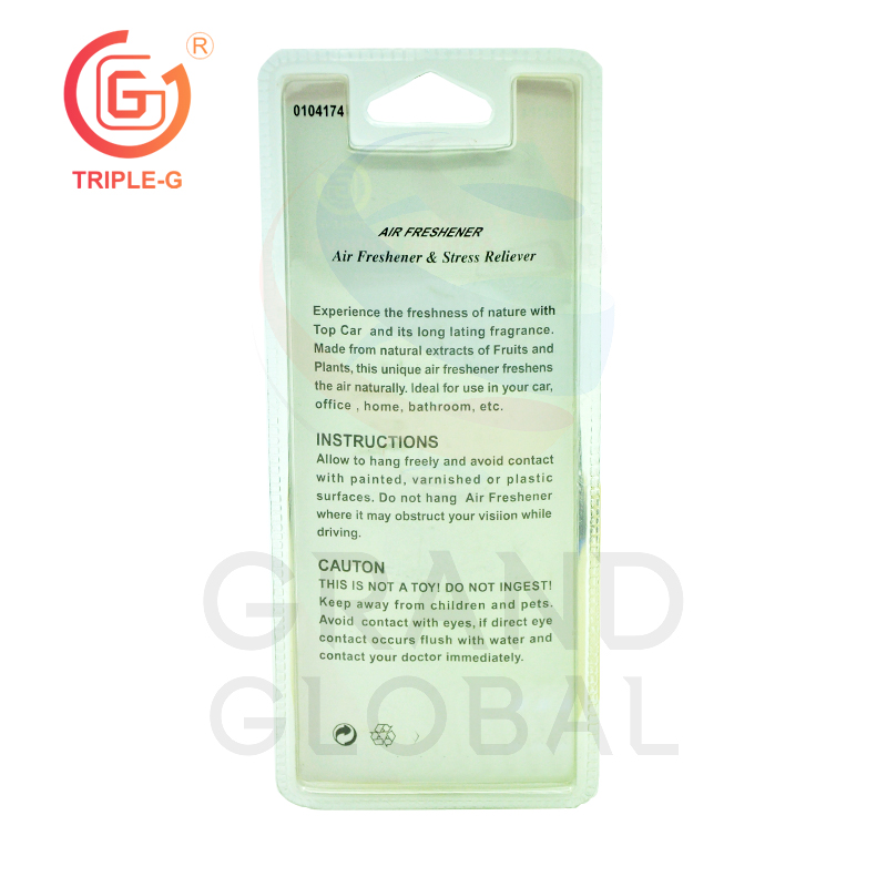 Triple-G น้ำหอมรถยนต์ แขวนในรถยนต์ ห้องน้ำ ห้องนั่งเล่น แฟนซี แบบแขวน