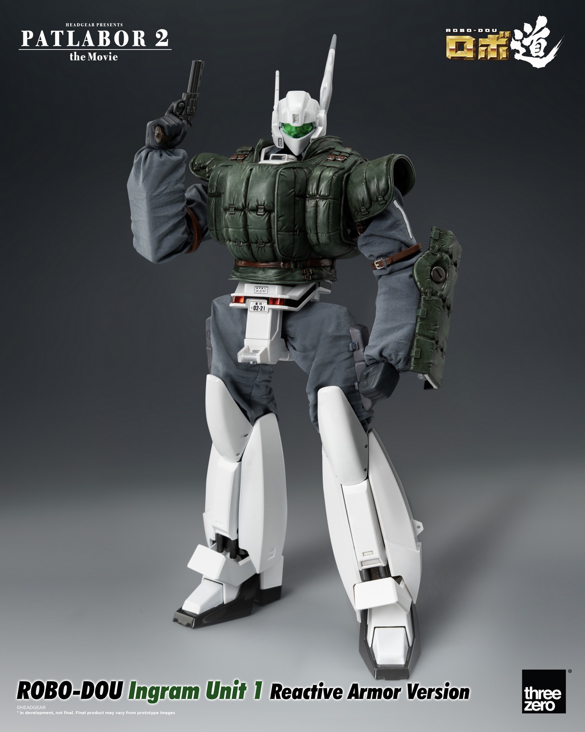 [สั่งจอง] Threezero 1/35 : Patlabor 2: The Movie - ROBO-DOU Reactive Armor Version