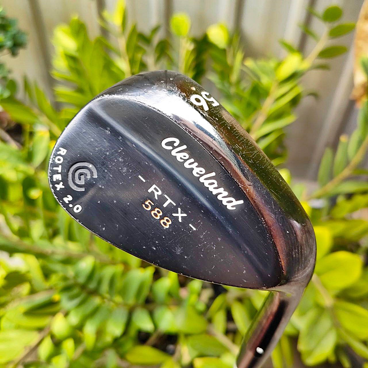 WEDGE CLEVELAND RTX 588 องศา 56 BOUNCE 08 ก้าน DYNAMIC GOLD S200 หน้า ROTEX 2.0 คมๆจัดๆ ร่องสี่เหลี่ยม ไม้กอล์ฟมือสอง ของแท้ BY NakaraLuxurious