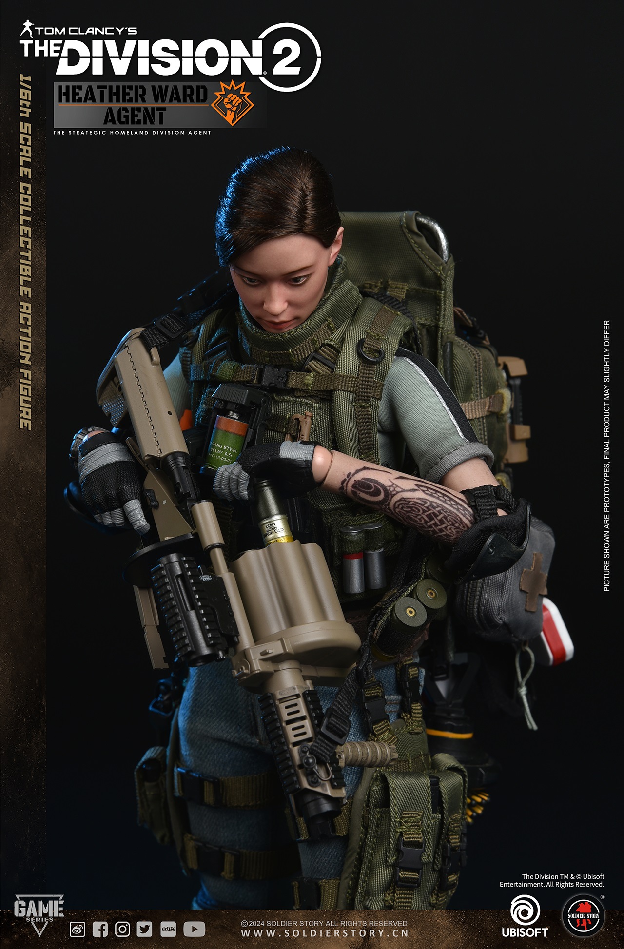 [สั่งจอง]SOLDIER STORY SSG009 1/6 : Ubisoft The Division 2 “ Heather Ward Agent”