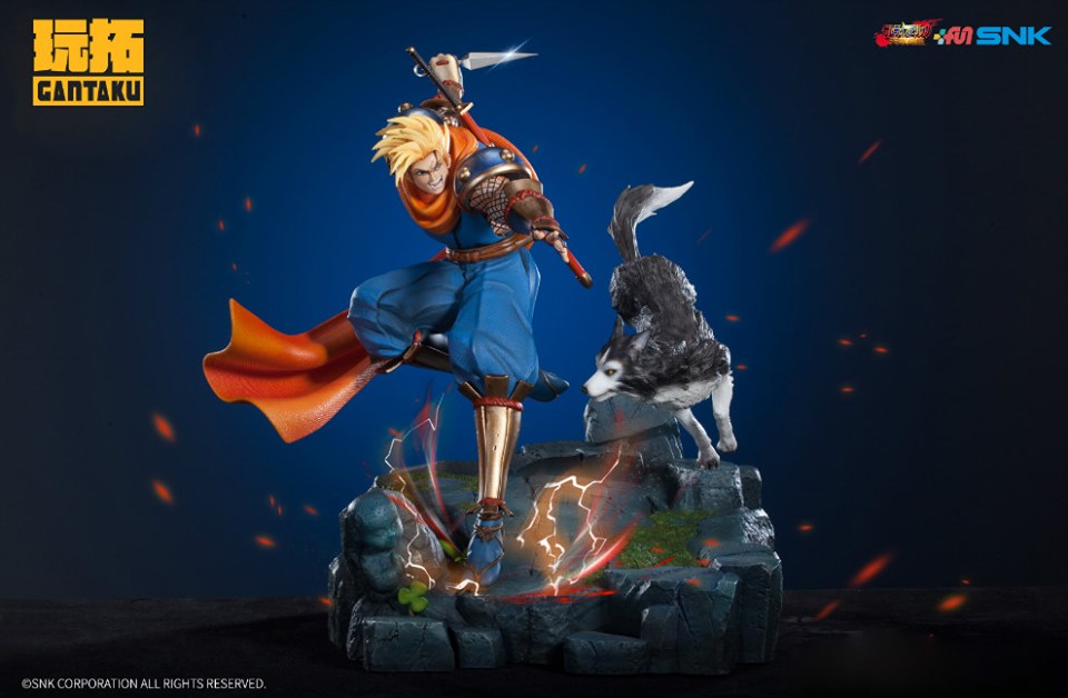 [สั่งจอง]Gantaku Studio- Samurai Shodown Ⅳ Galford D.Weiler 1/6 scale diorama