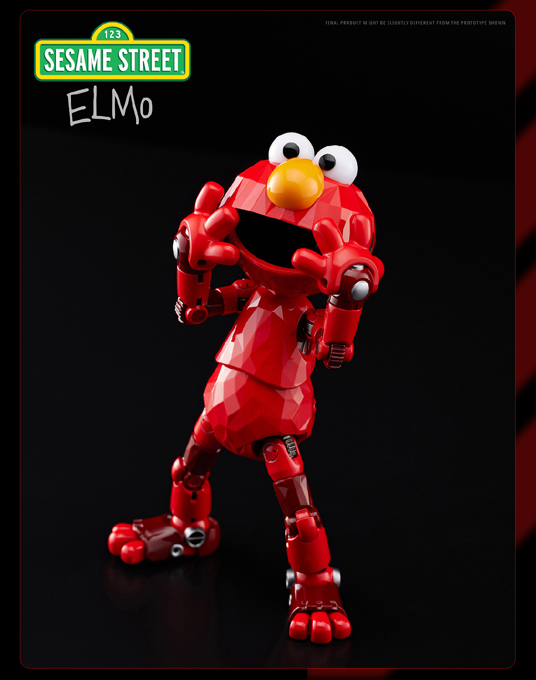 [สั่งจอง]BLITZWAY Carbotix : Sesame Street - Elmo (17 Cm)